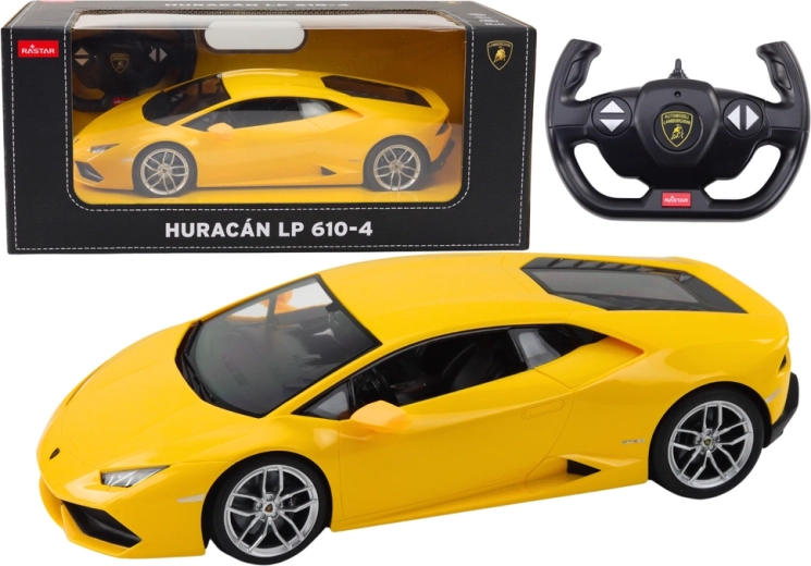 Rastar RC voiture 1:14 Lamborghini Huracan jaune