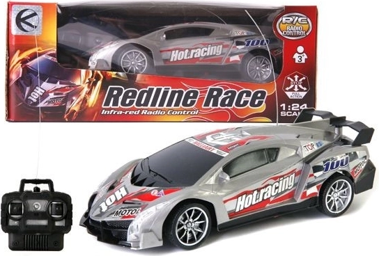 Voiture de sport colorée télécommandée