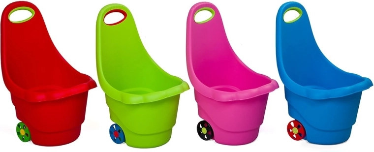 Variété de couleurs et plastique résistant