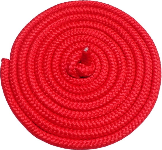 Corde à sauter gymnastique KUBISPORT 3 m rouge - 1 pièce