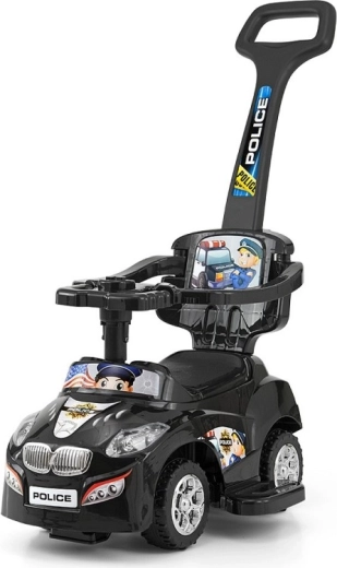 Porteur enfant 2-en-1 MILLY MALLY Happy noir