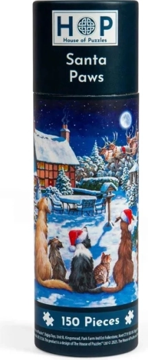 Mini puzzle Les animaux du Père Noël