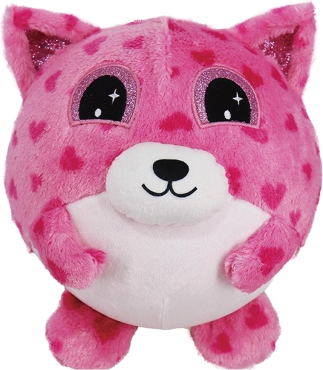 Ourson en peluche gonflable rose 23 cm
