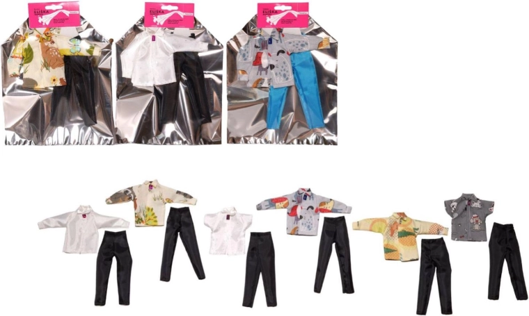 Tenue pour figurine – ensemble deux pièces, assortiment de modèles
