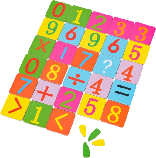 Pièces magnétiques pour apprendre en jouant