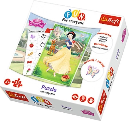 Puzzle sensoriel Blanche-Neige – 15 pièces