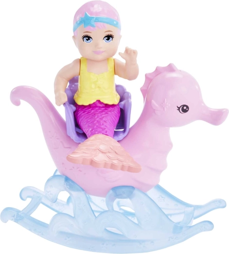 Cheval de mer à bascule pour la motricité fine