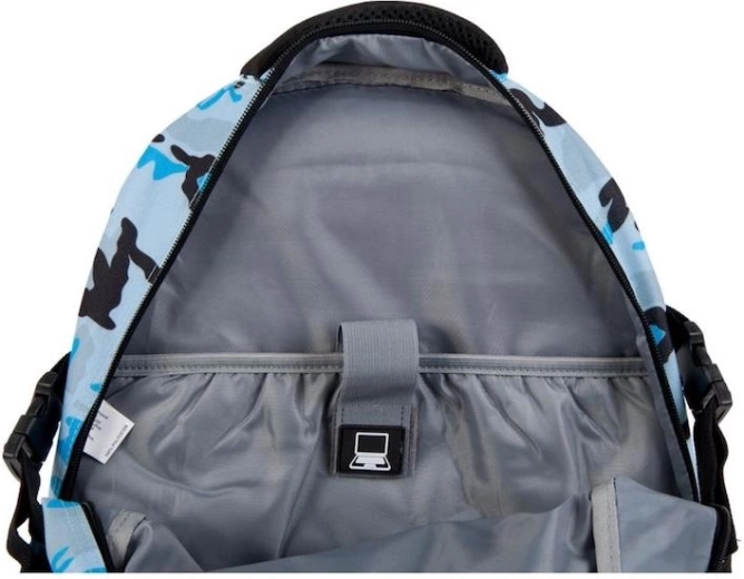 Poche pour ordinateur portable et poches latérales en filet