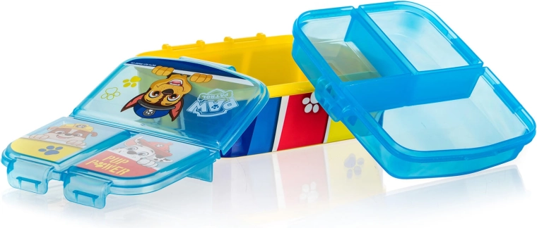 Compartiments pratiques pour un goûter bien organisé