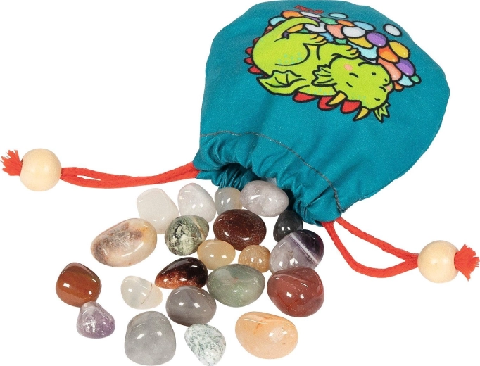 Sachet de trésor Glimmerstone avec pierres semi-précieuses