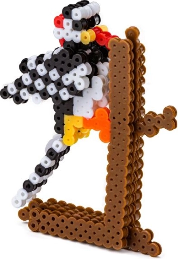 Modèle 3D de pic en perles à repasser