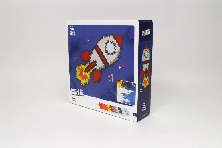 Plus-Plus Puzzle by Number fusée, 500 pièces