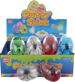 Slime avec araignée dans un œuf