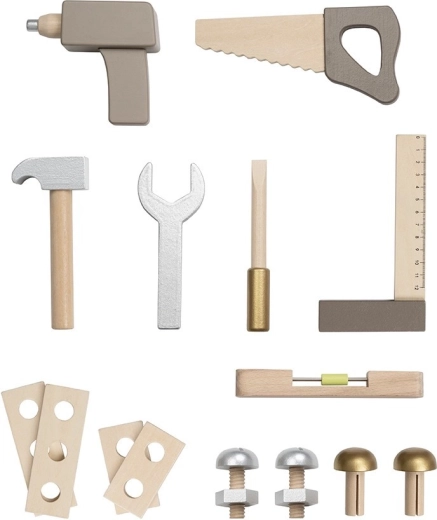 Outils et accessoires pour jouer au vrai bricoleur