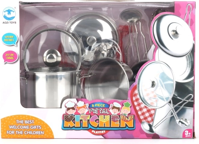 Set de vaisselle pour enfants 8 pcs