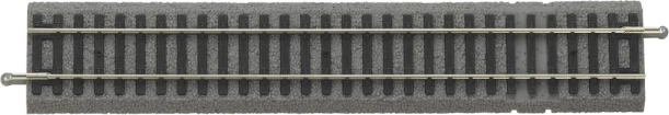 Piko voie droite avec lit de ballast pour connecteur électrique