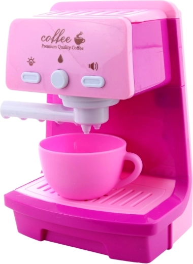 Cafetière avec effet d’eau et lumières