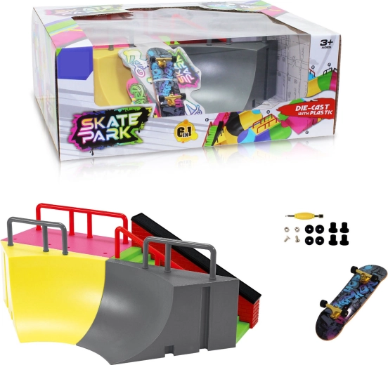 Skatepark modulaire Sparkys 6 en 1 Pro pour fingerboard