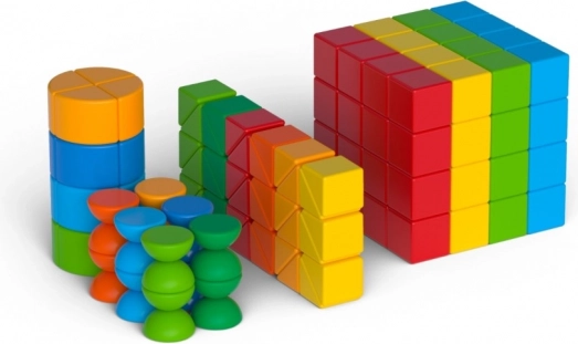 Geomag Magicube Shapes – jeu de construction magnétique 164 pièces