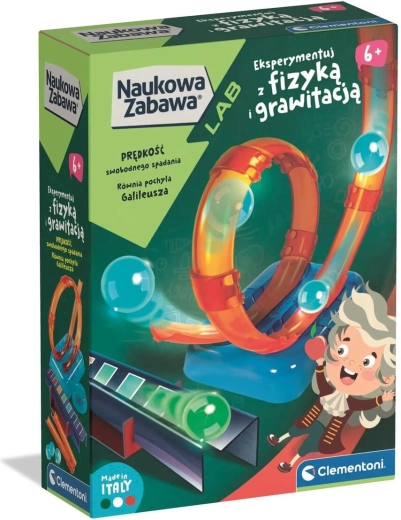 Physique et gravité CLEMENTONI – kit éducatif pour enfants dès 6 ans