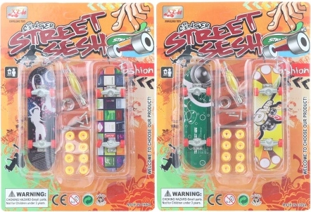 Ensemble de skateboards à visser en plastique avec accessoires, assortiment de modèles