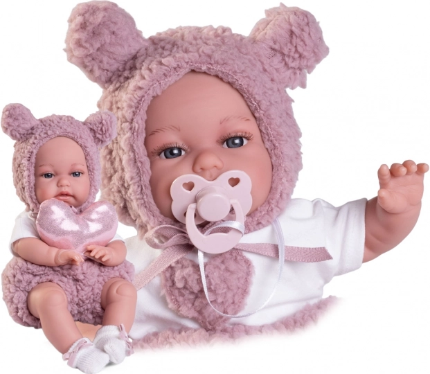 Poupée bébé réaliste avec fonction de mouvement 34 cm