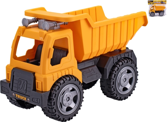 Benne de chantier 30 cm – camion-benne en plastique résistant pour enfants