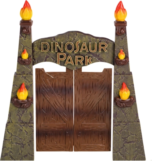 Portail d’entrée iconique Dinosaur Park