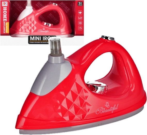 Fer à repasser rose pour enfants (jeu) - 1 pièce