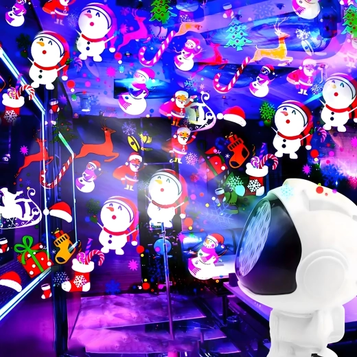 Projection de Noël avec 16 motifs