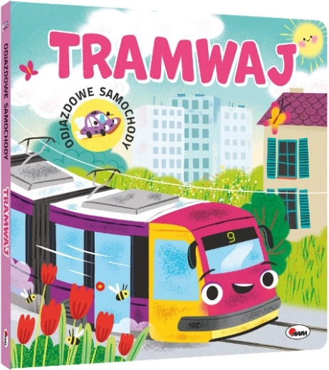 Voitures déjantées : Tramway – joyeux livre cartonné pour enfants