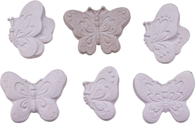 6 papillons à mouler et à décorer soi-même