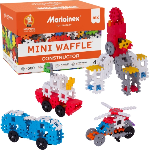 Constructeur Marioinex Mini Waffle 500 pièces
