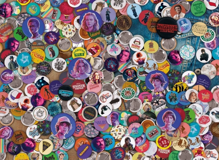 Puzzle Clementoni Impossible Netflix Stranger Things 1000 pièces