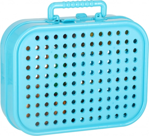 Mosaïque créative en valisette avec visseuse électrique – jeu de construction pour enfants – Véhicules