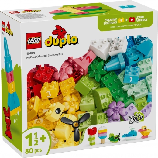 Boîte créative LEGO DUPLO pleine de couleurs