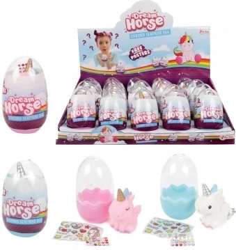œuf surprise licorne – jouet en plastique pour enfants