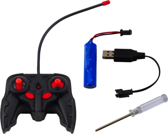 Télécommande et recharge via USB
