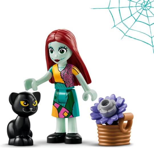 Sally et son chat noir
