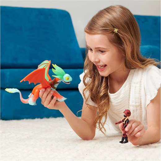 Dragon articulé pour poses d’action