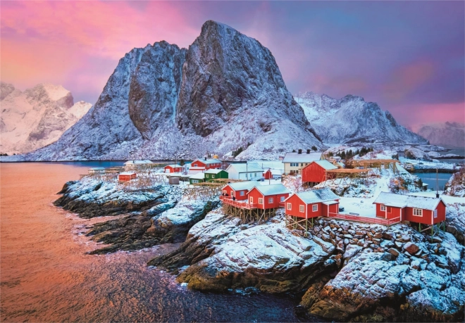 Puzzle 500 pièces Hamnøya Village