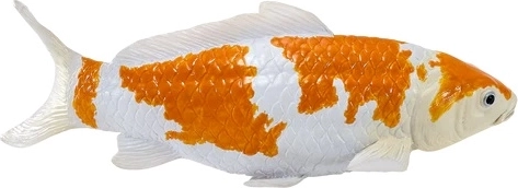 Détails peints à la main comme sur un vrai poisson