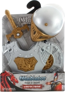 Set pour enfants d’armure de chevalier avec épée et bouclier