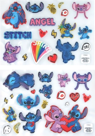 Autocollants STITCH – licence officielle