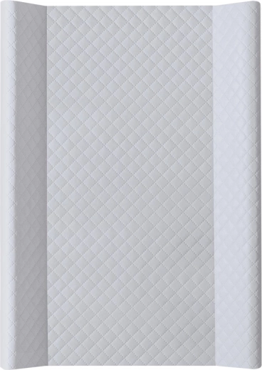 Matelas à langer Ceba Baby pour lit bébé Comfort Caro Grey 50 × 70 cm avec planche rigide