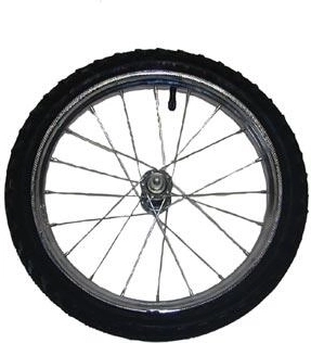 Roue de rechange gonflable 16" pour chariot manuel PEGAS 400 × 45 mm