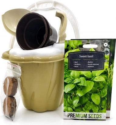 Kit de culture Basilic et herbe à chat