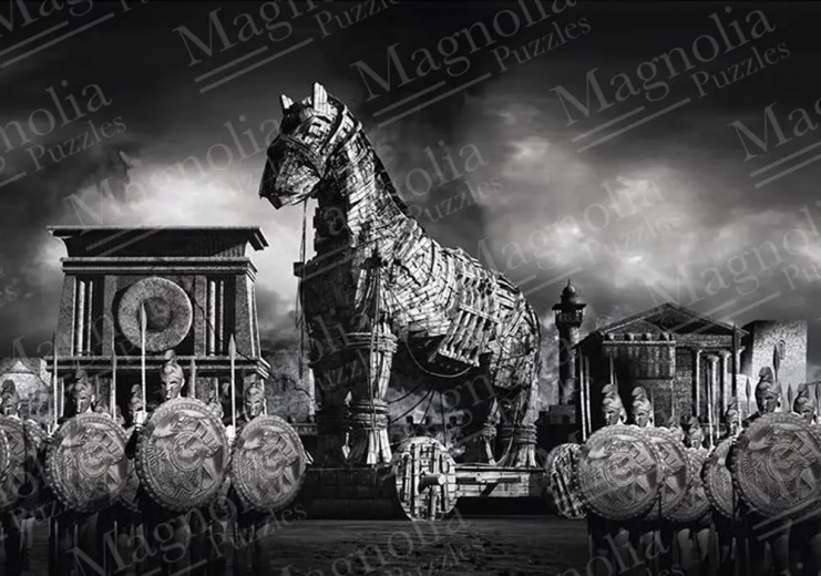 Puzzle La Chute de Troie 1000 pièces