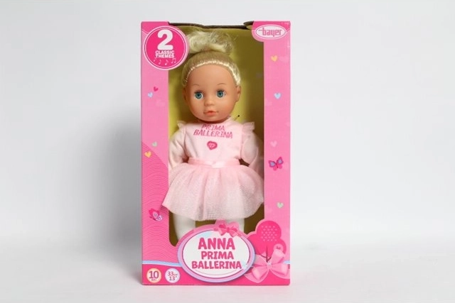 Bayer Anna Prima Ballerina poupée ballerine 33 cm