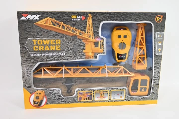 Grue RC télécommandée avec éclairage (99 cm)
